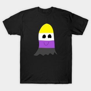 Nonbinary Pride Ghost T-Shirt